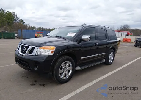 2013 Nissan Armada Platinum z USA, uszkodzony, nr VIN 5N1BA0NF8DN613152